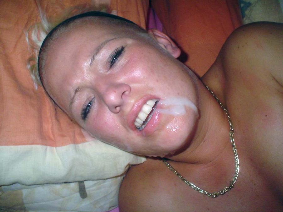 15P Real amateur girlfriends taking messy cumshots