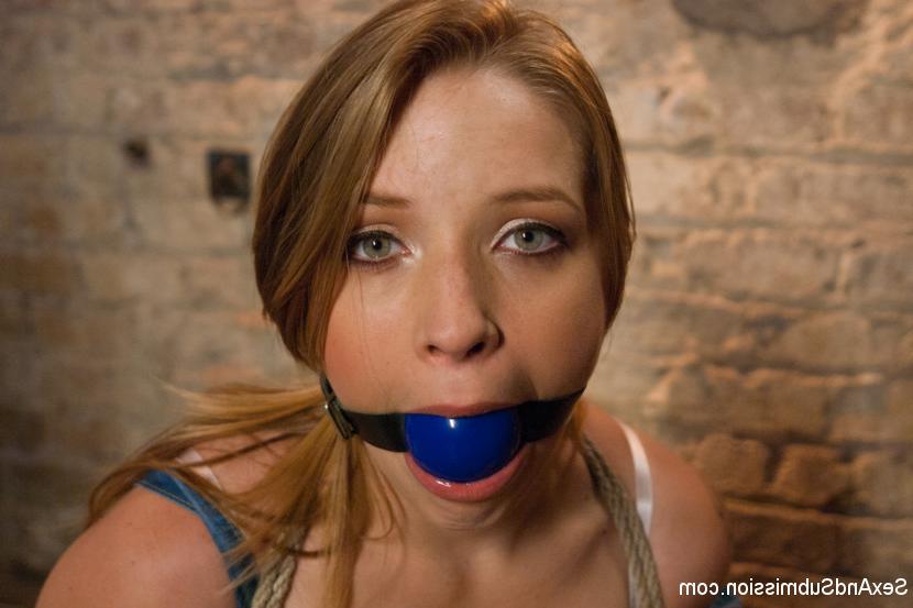 15P Watch is New girl Alyssa Branch tied up, dominated and fucked!