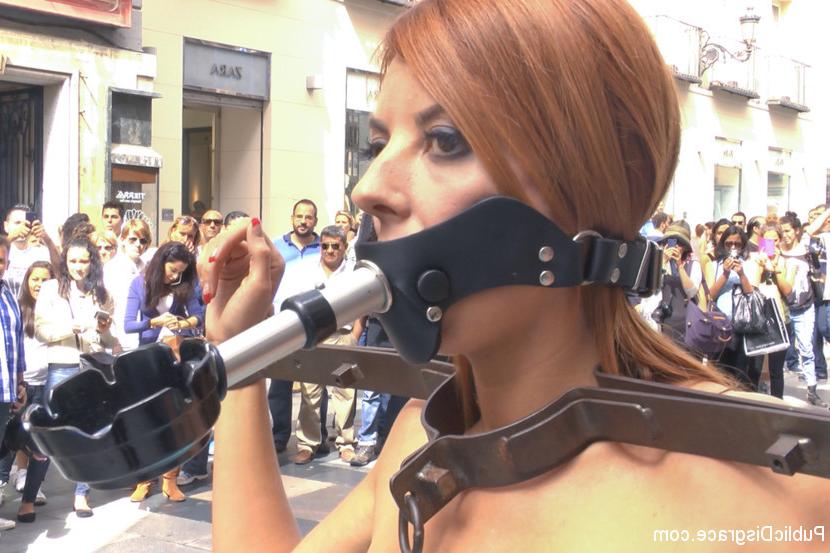15P Gorgeous spanish model Bianca Resa is bound in Madrid