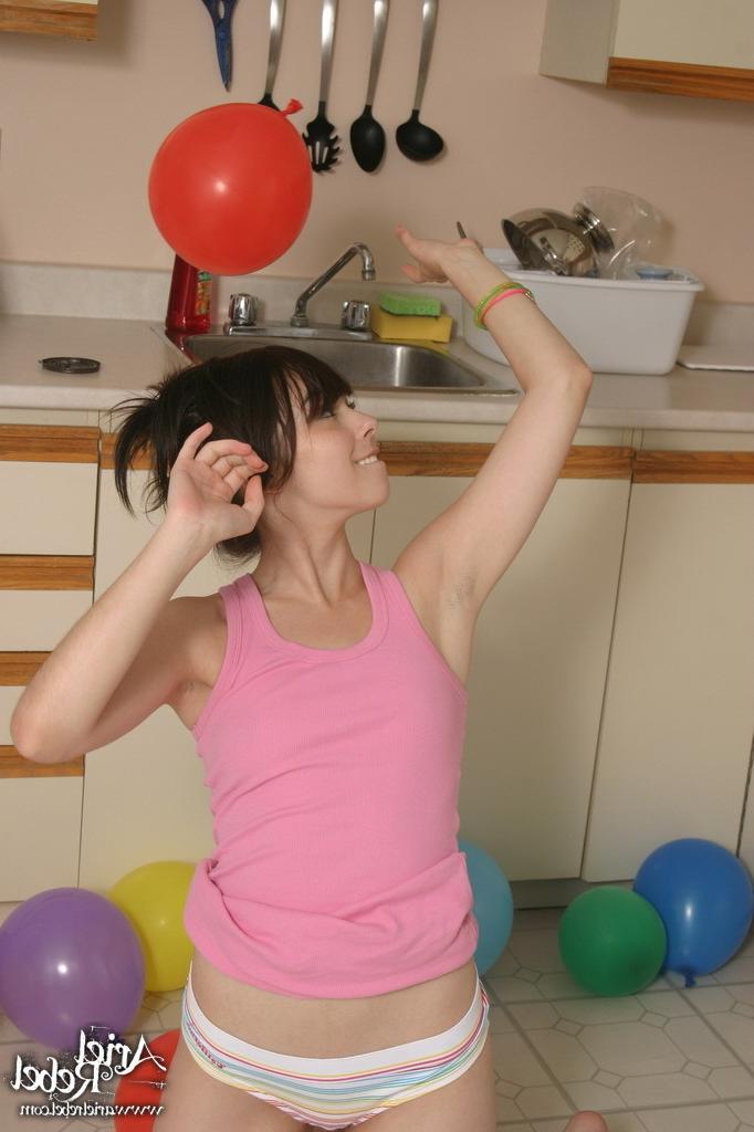 16P Teen with balloons