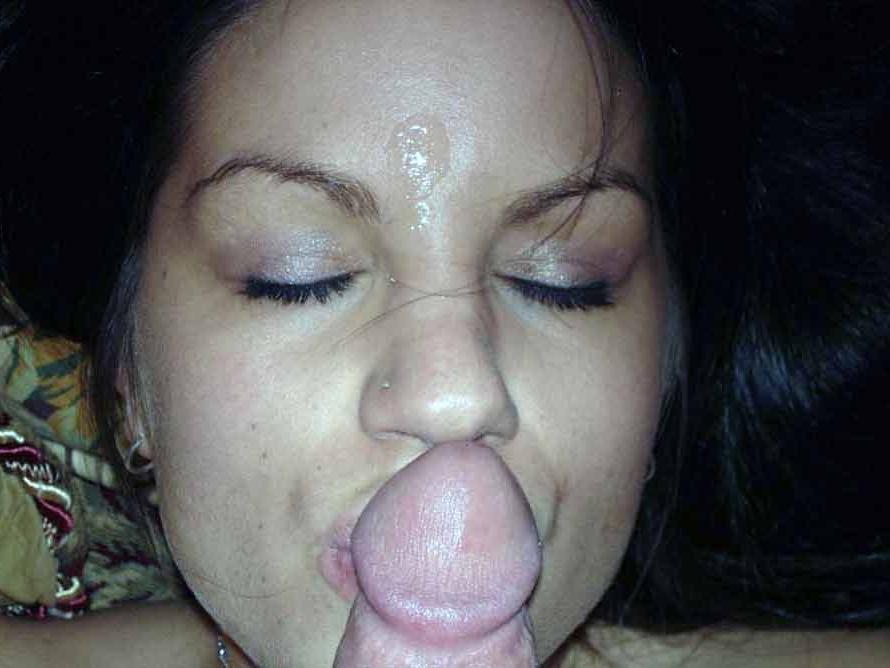 15P Real amateur girlfriends taking messy cumshots