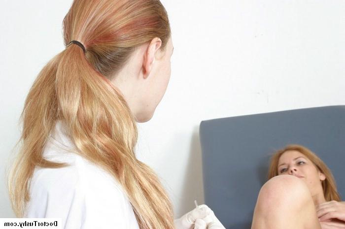 16P Amateur medical fetish with teen gets vaginal and anal check