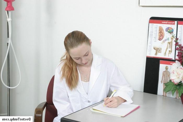 16P Amateur medical fetish with teen gets vaginal and anal check