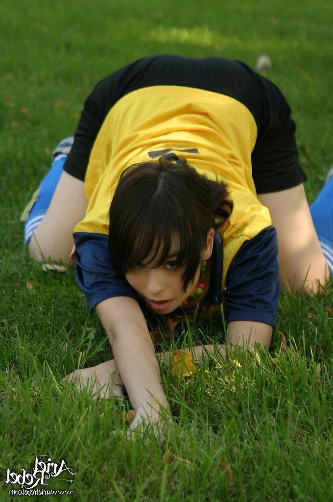15P Rebel cutie plays soccer!