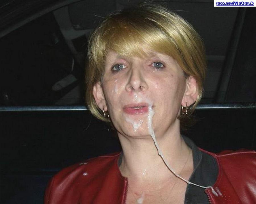 16P Cum-covered milfs in home action