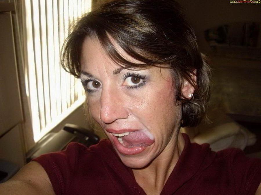 16P Cum-covered MILFs
