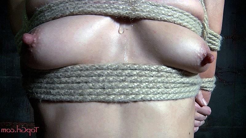 16P Elise bound in rope getting hot and horny with lezdom Sister Dee