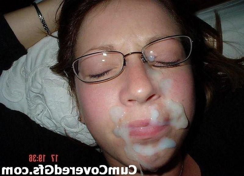 16P Real amateur teen ex girlfriends get pretty faces covered in cum