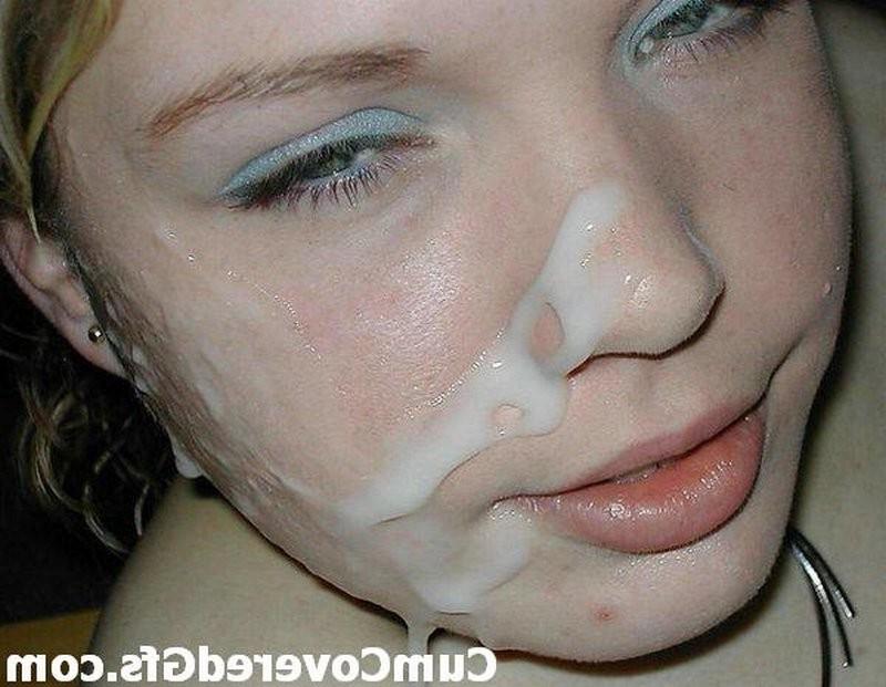 16P Real amateur teen ex girlfriends get pretty faces covered in cum