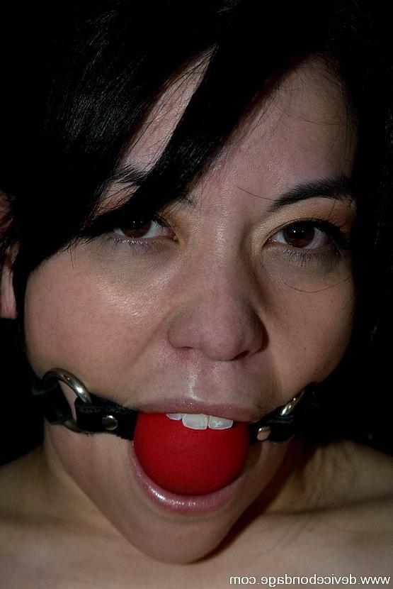 15P Nude Submissive Amie gets strap bound upside down and punished