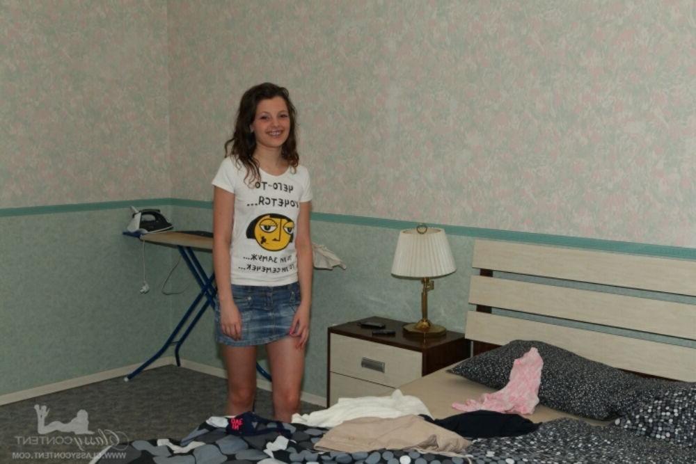 15P Teenie girlfriends self shot and posing 66