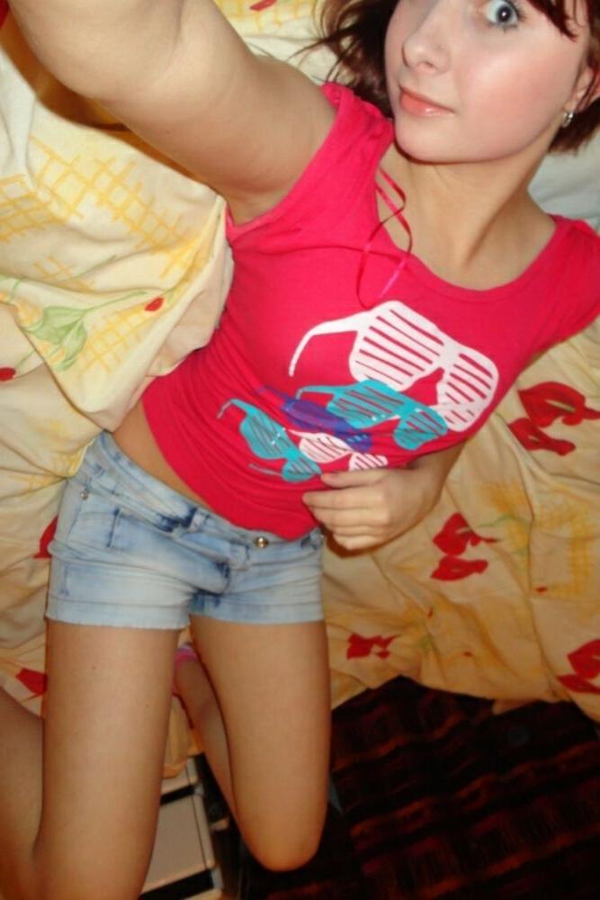 15P Teenie girlfriends self shot and posing 43