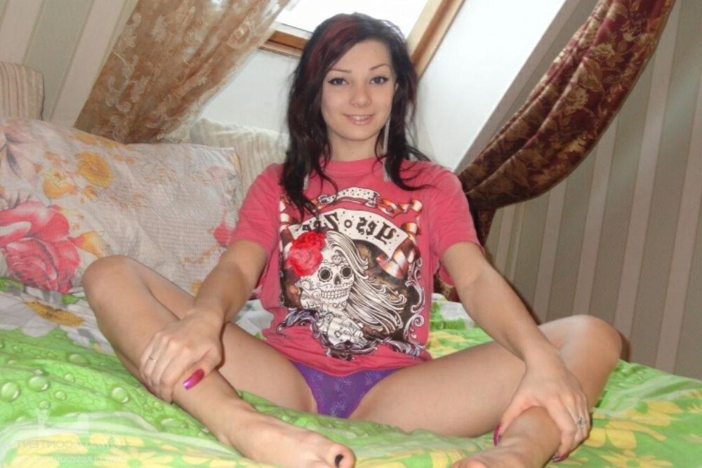15P Teenie girlfriends self shot and posing 74