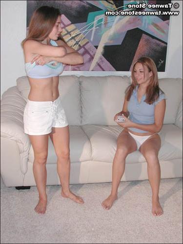 16P Two girls have a discussion about how to undress and talk about oh whatever.
