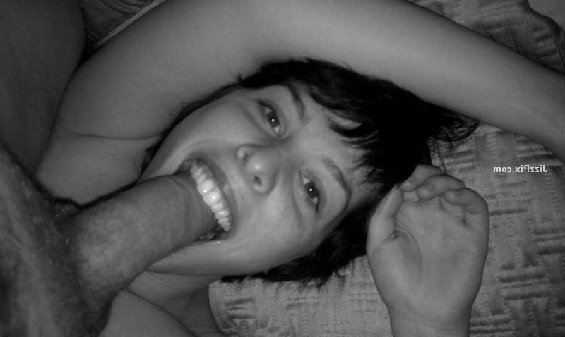 15P Real amateur girlfriends sucking on cock