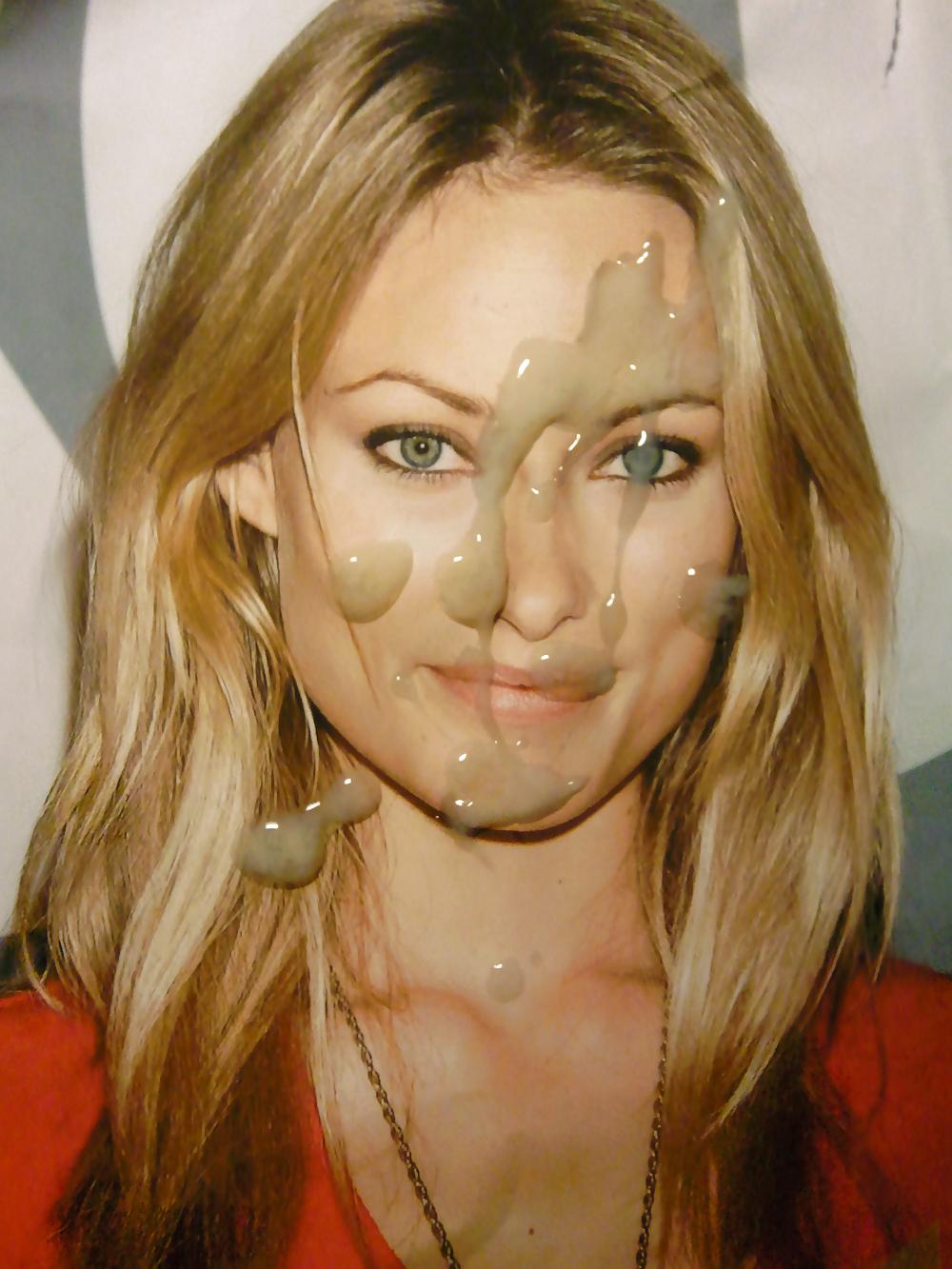 25P OLIVIA WILDE Get a lot of Cum in her Yummy Face by SBLIGHTER