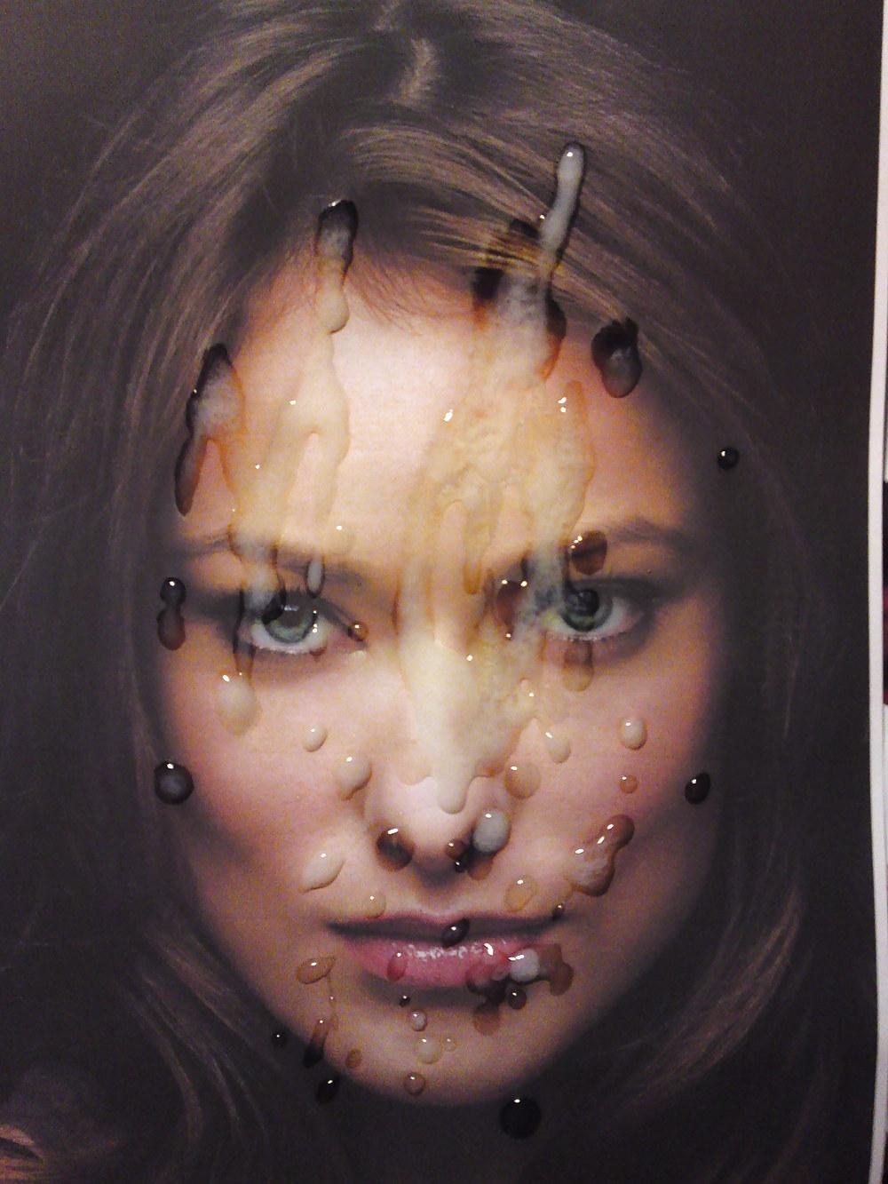 25P OLIVIA WILDE Get a lot of Cum in her Yummy Face by SBLIGHTER