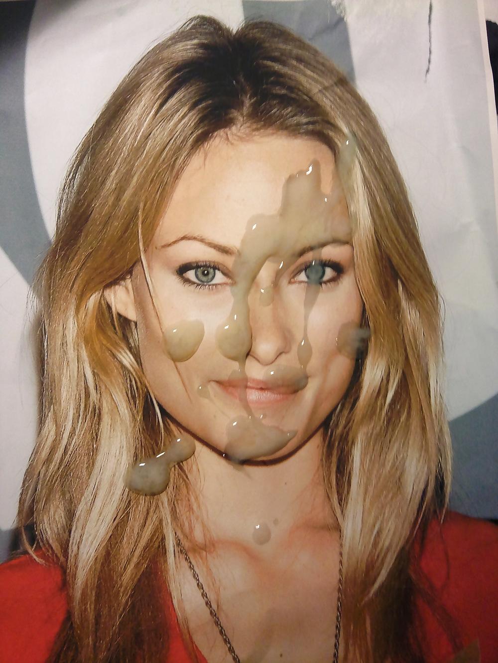 25P OLIVIA WILDE Get a lot of Cum in her Yummy Face by SBLIGHTER
