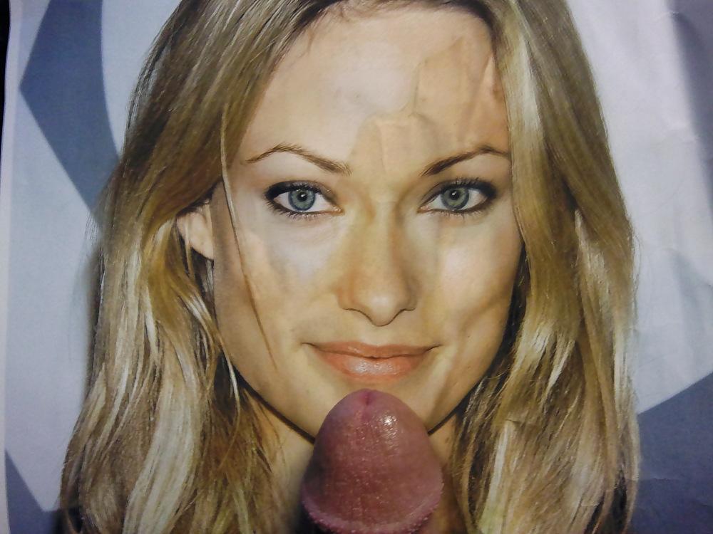 25P OLIVIA WILDE Get a lot of Cum in her Yummy Face by SBLIGHTER