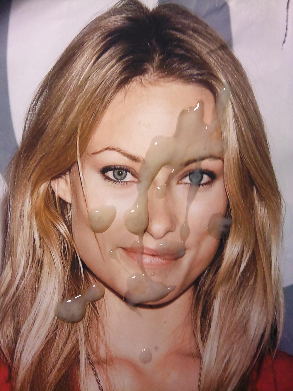 25P OLIVIA WILDE Get a lot of Cum in her Yummy Face by SBLIGHTER