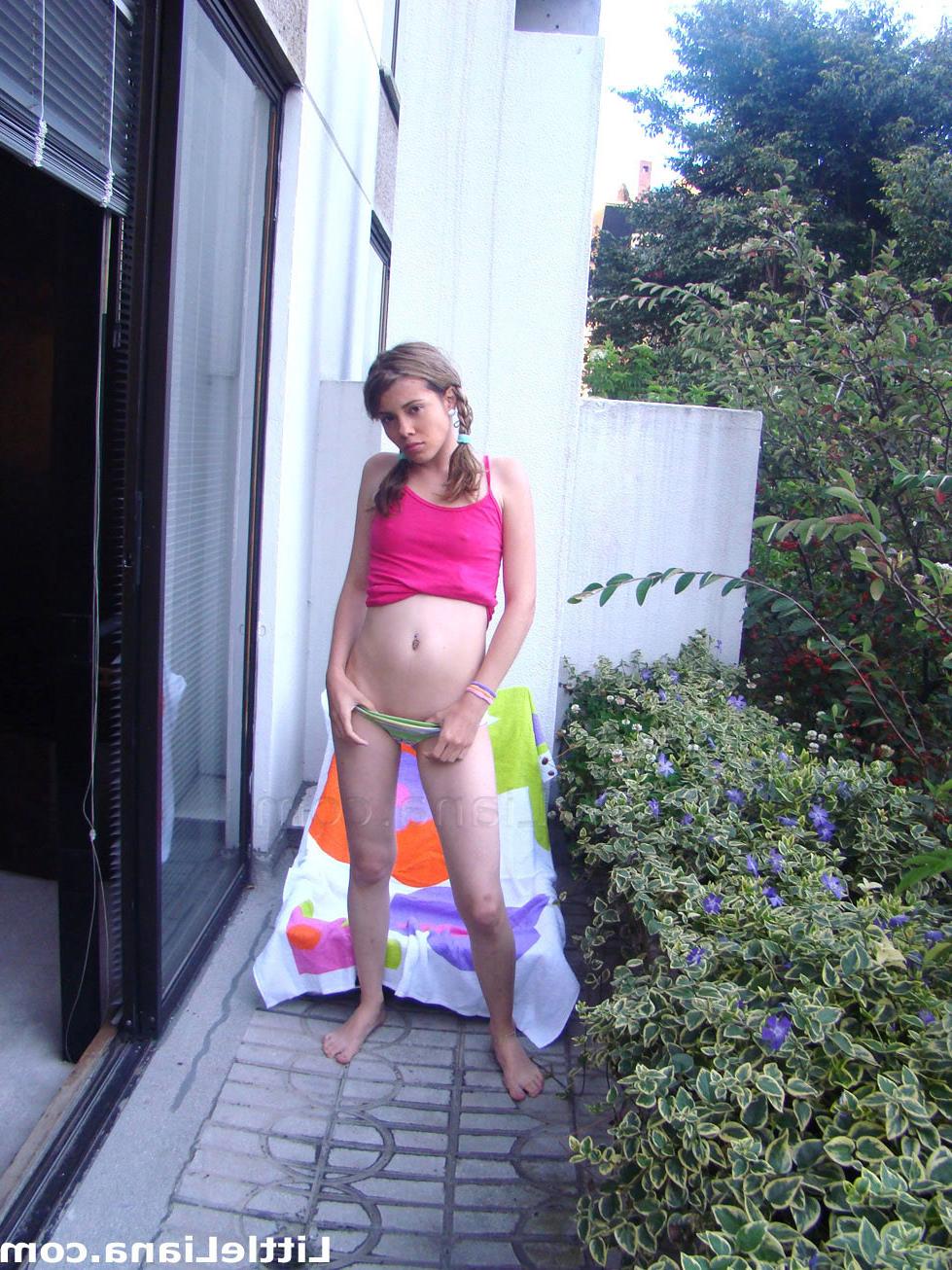 12P Exploited teen from MySpace shows her little love pie.
