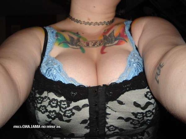 10P Busty punk showing off their big tits on cam