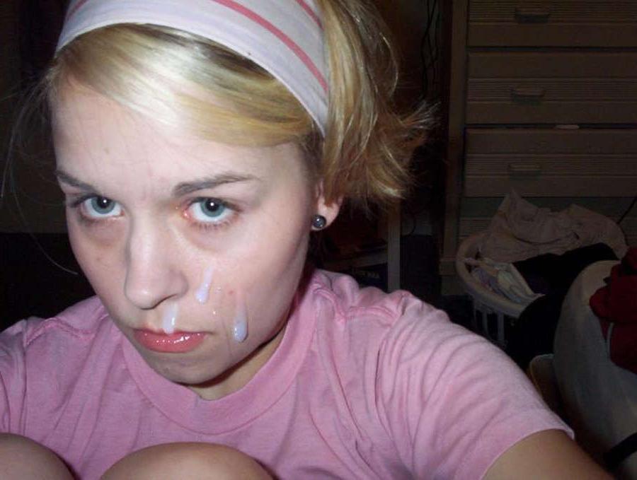 15P Steamy hot and naughty amateur babes' messy cumshot photos