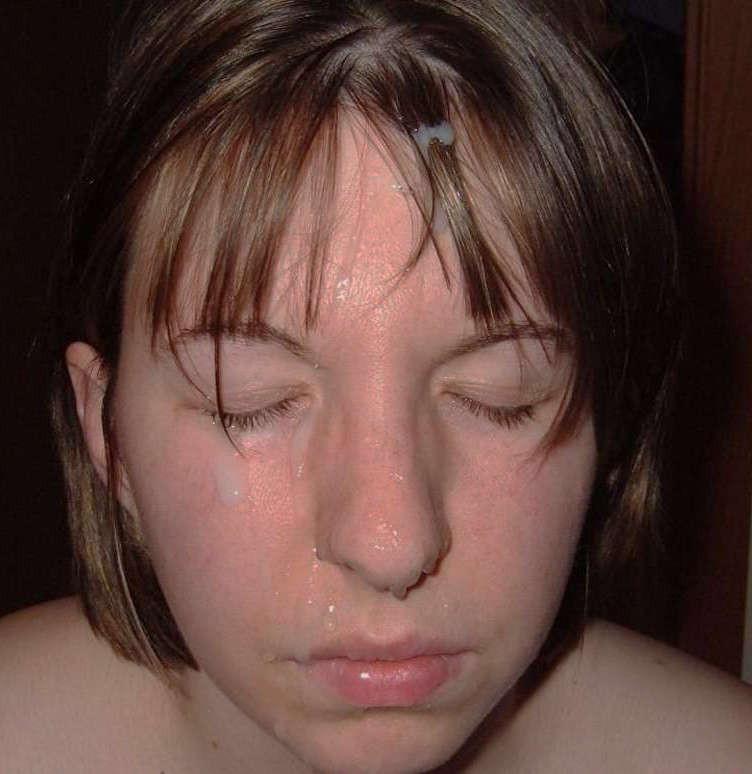 15P Sizzling hot and wild picture set of amateur messy cum facials