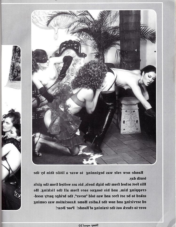 24P Vintage Tranny Set - Kim Christys Sissy Expose