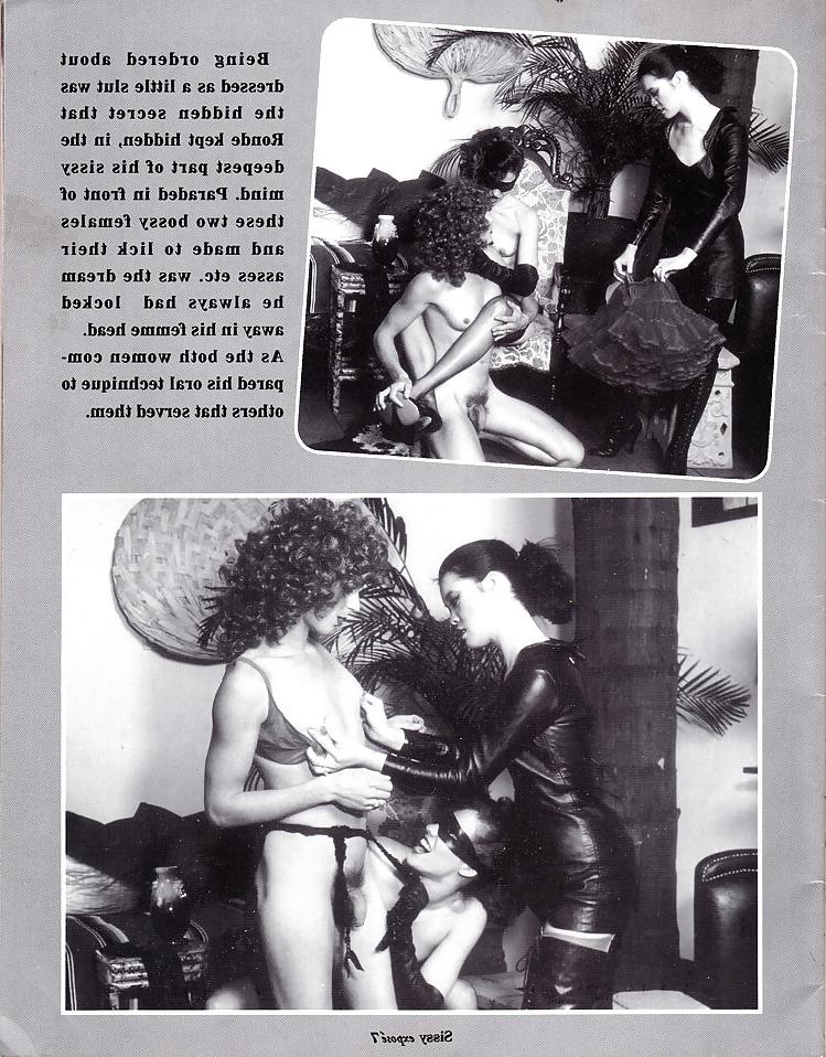 24P Vintage Tranny Set - Kim Christys Sissy Expose