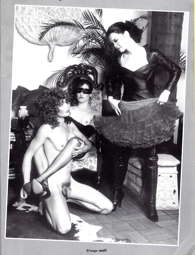24P Vintage Tranny Set - Kim Christys Sissy Expose