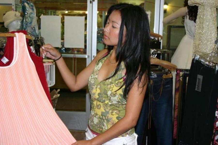 18P Asian babe takes a big white dick up her ass