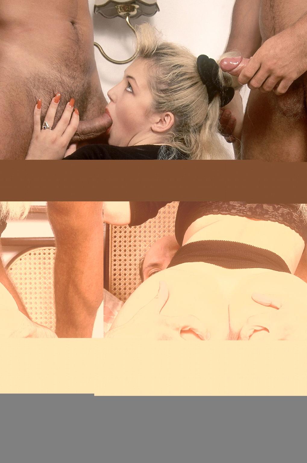 12P Gangbang happened with teen in retro porn photos