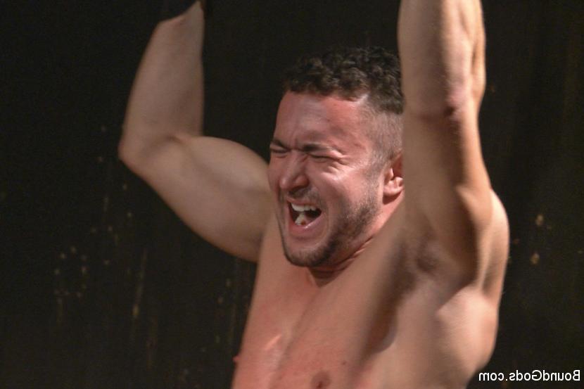 15P Adam Herst caged his captive and fucks him like an animal