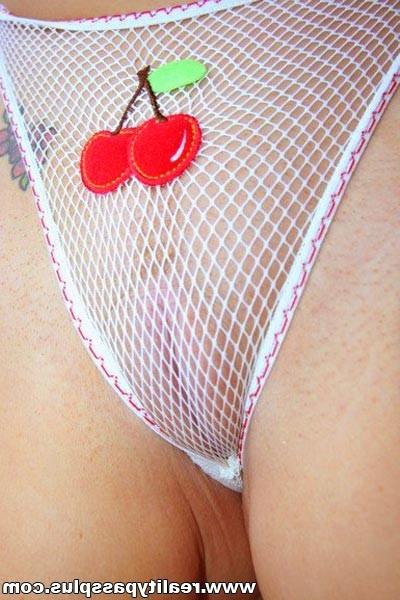 16P Blonde cutie slides off her mesh panties for a hard reality banging
