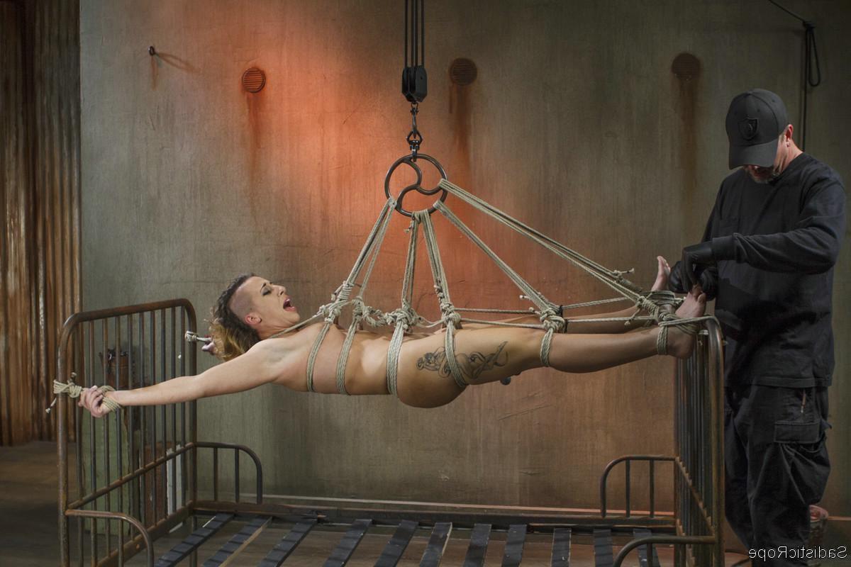 24P Helpless slave girl is Devastated by Extreme Bondage