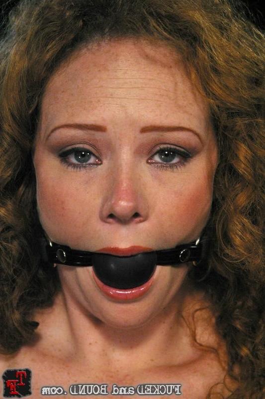 18P Bound Audrey Hollander gets a candle in her ass with fucking