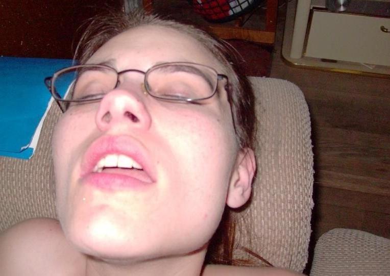 15P College coed slut sucking cock while fucked in the ass
