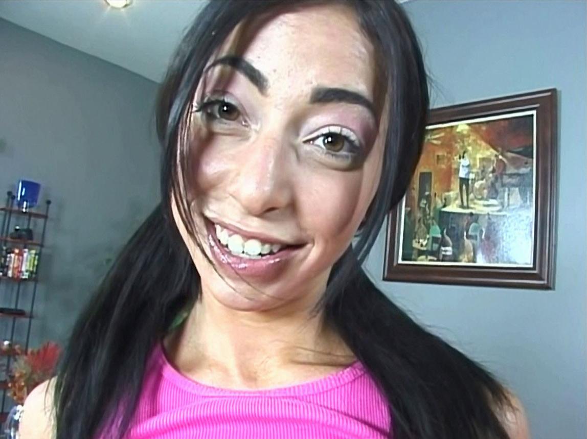 11P Innocent Looking Brunette in Hardcore Anal Play