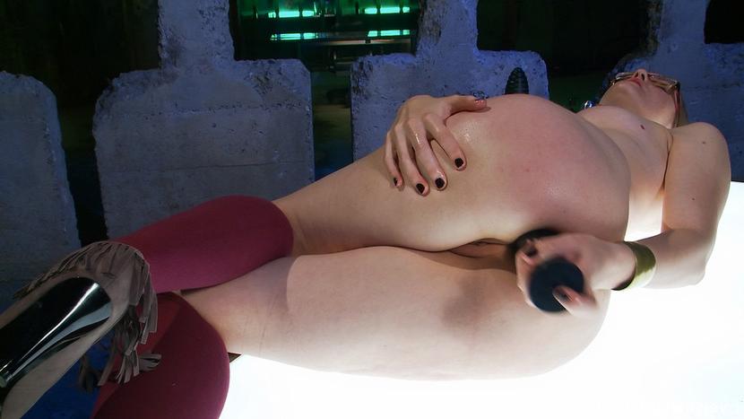 15P Shy little Ivy Mokhov fucks her own ass