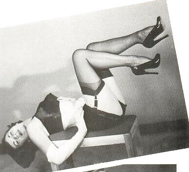 8P Vintage stocking babes
