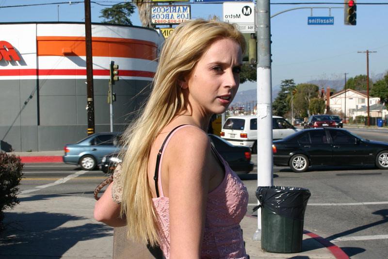 16P Petite blonde babe interracial gangabang sex