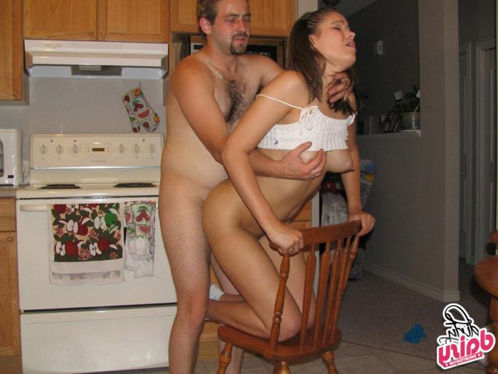 15P Sexy Dirty Daisy gets double fucked and cum covered