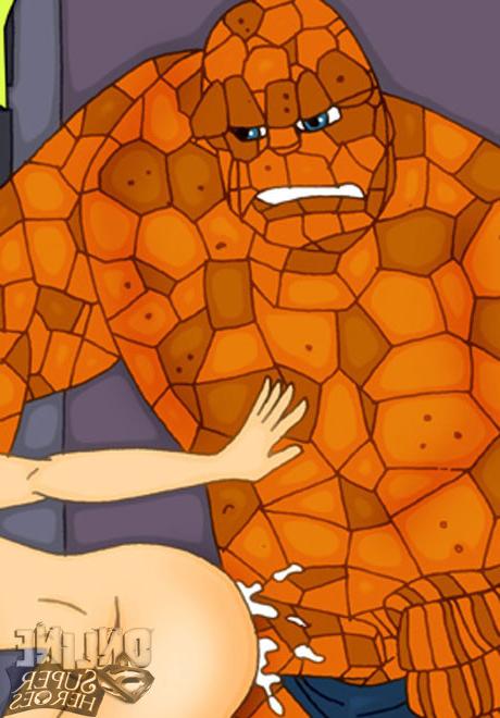 12P Fantastic Four porn comics