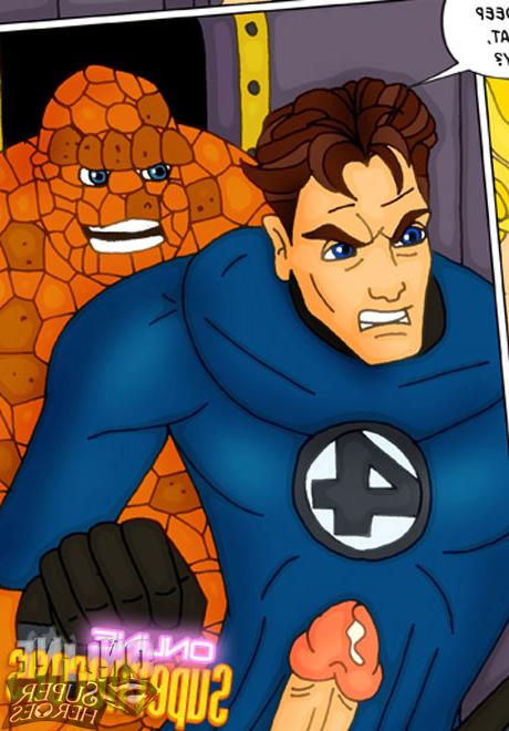 12P Fantastic Four porn comics