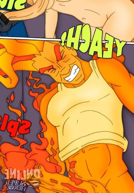 12P Fantastic Four porn comics