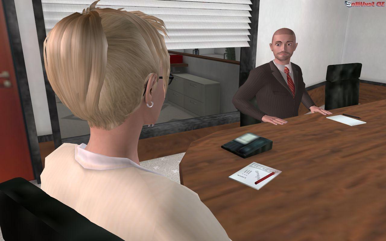 16P Horny cg boss demands sex from her new assistant