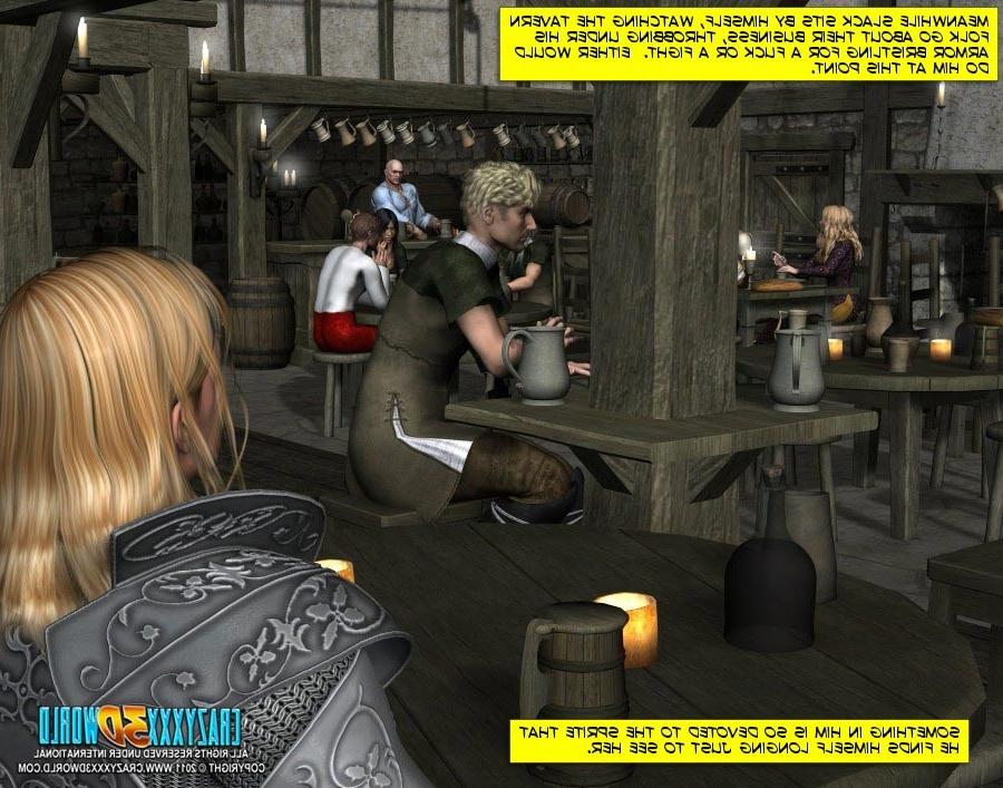 16P Five women and one man fucking in medieval world