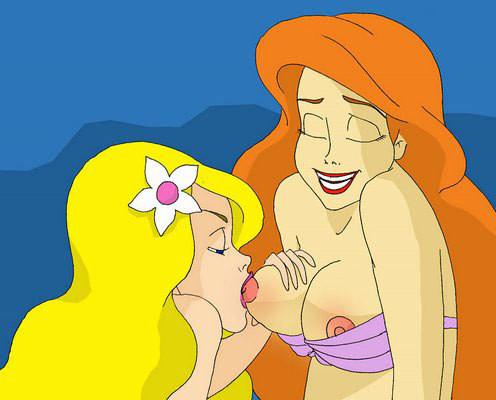 12P Innocent Ariel getting wang and getting face soaked 