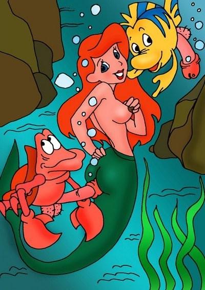 12P Innocent Ariel getting wang and getting face soaked 